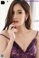 Beautiful dreamy Metita Ritseeboon seductive with dreamy purple lingerie (18 photos) P6 No.e2381b