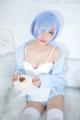 Coser@神楽坂真冬 Vol.005: 蕾姆 Milk by blue (150 photos) P109 No.c90548